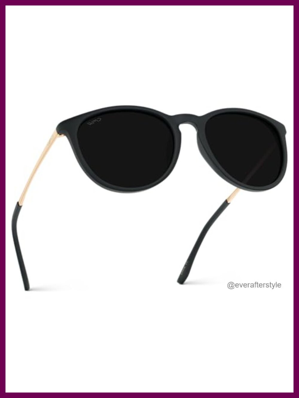 Polarized Round Sunglasses UV400 Full Frame Retro Hiking